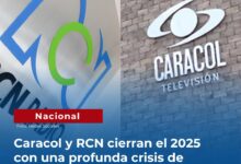 CARACOL y RCN cierran el 2025 con una profunda crisis de audiencia