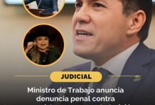 MINISTRO DE TRABJAO anuncia denuncia penal contra congresistas por presunta traición a la patria