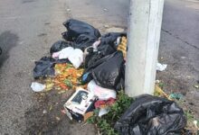 ¡VERGÜENZA EN MELGAR! La avenida séptima, un basurero a cielo abierto".