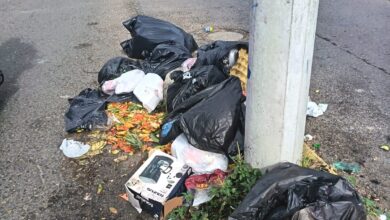 ¡VERGÜENZA EN MELGAR! La avenida séptima, un basurero a cielo abierto".