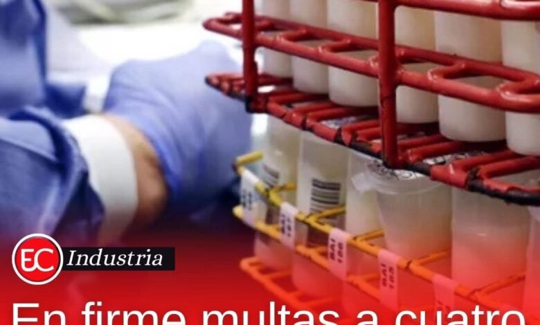 En firme multas a cuatro empresas por comercializar leche adulterada con lactosuero