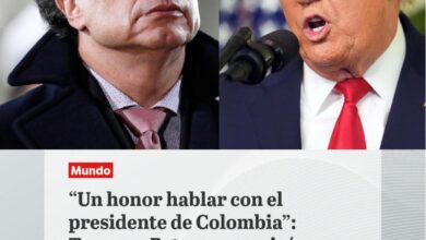 El presidente de Estados Unidos, Donald Trump, confirmó que se reunirá por primera vez con su homólogo colombiano, Gustavo Petro, en la Casa Blanca, en Washington