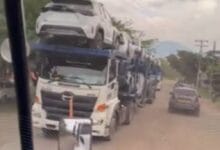 Disidencias de las FARC roban 17 camionetas Toyota en el norte del Cauca