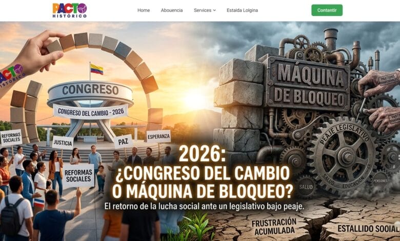2026: ¿Congreso del Cambio o Máquina de Bloqueo?